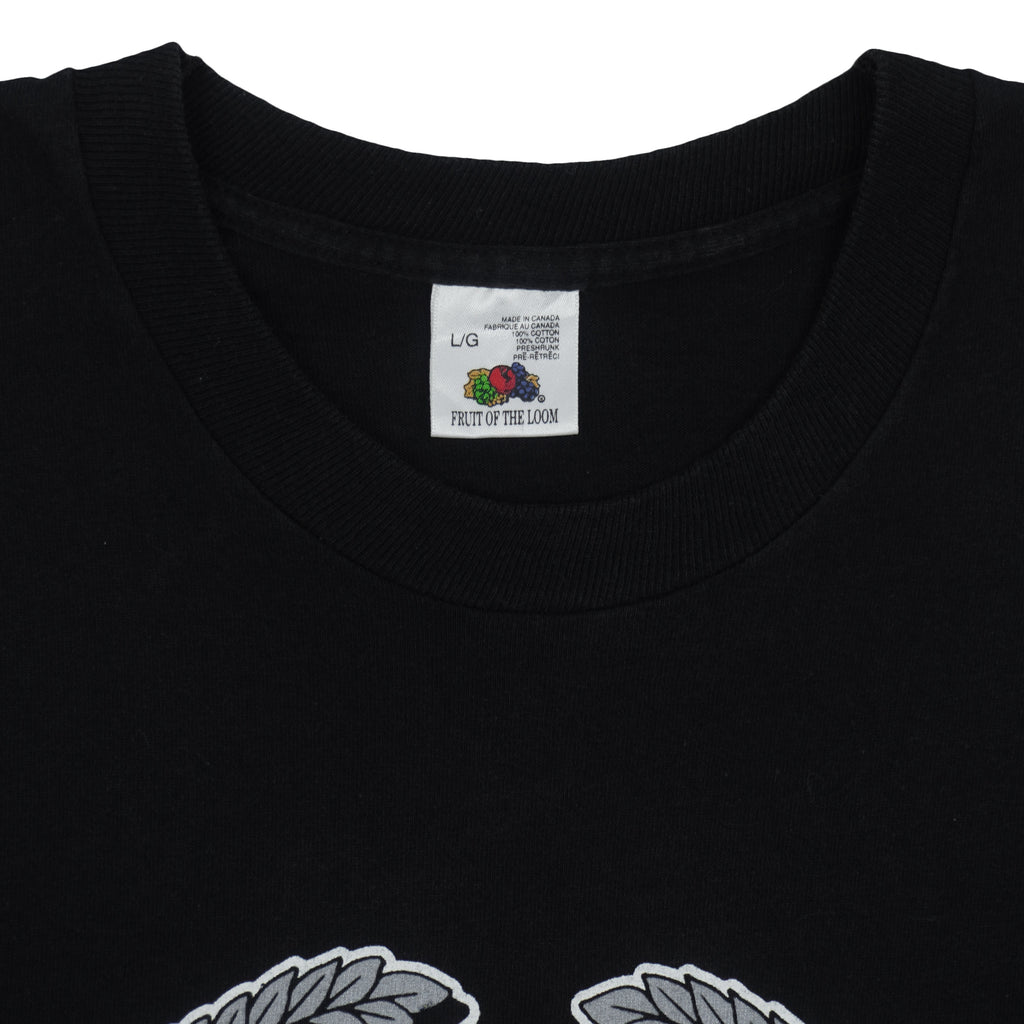 NHL (Fruit Of The Loom) - Ottawa Senators Single Stitch T-Shirt 1991 Large Vintage Retro Hockey