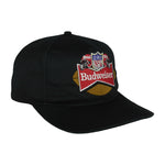 Starter (NFL) - Budweiser Embroidered Snapback Hat 1990s OSFA Vintage Retro Football