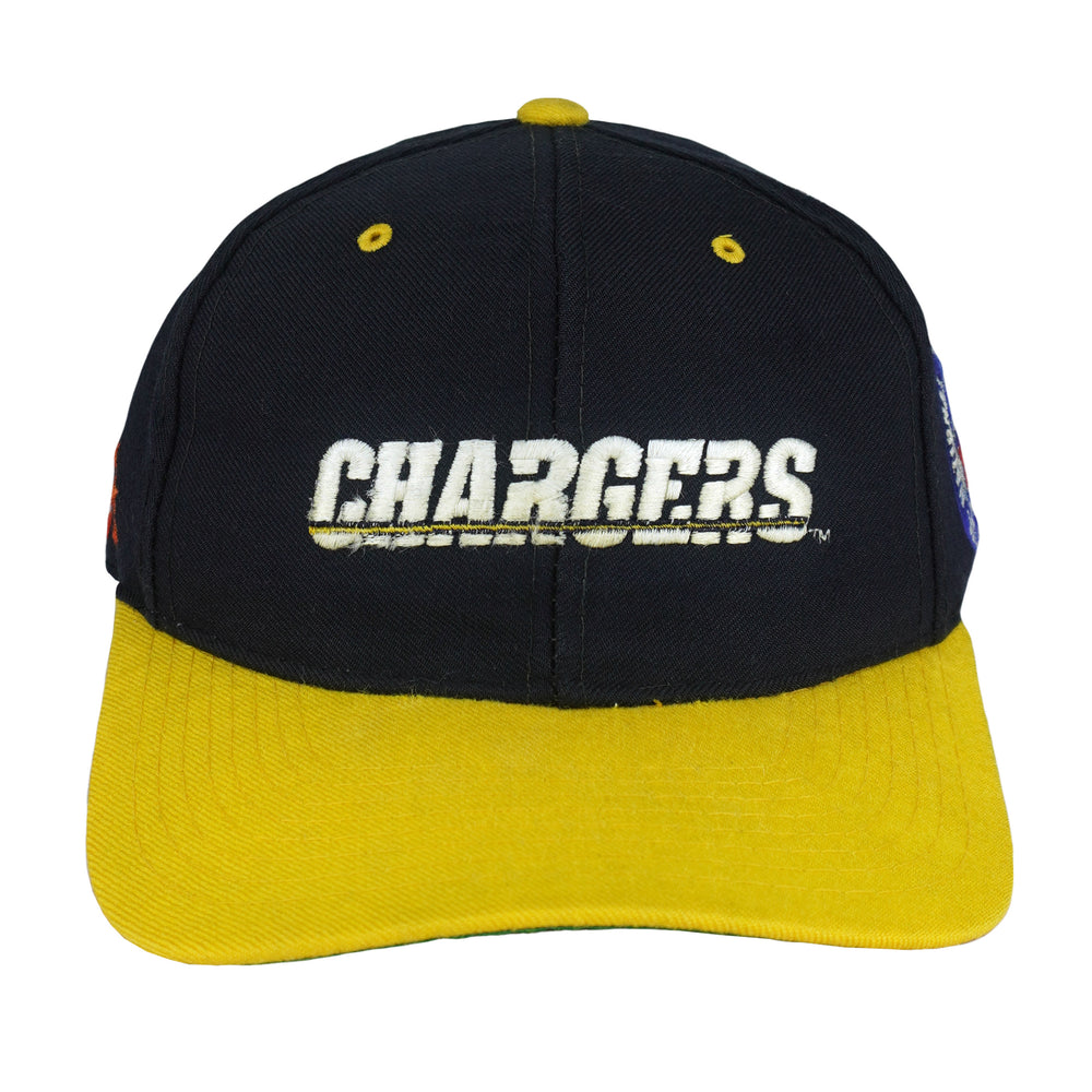 Starter (NFL) - San Diego Chargers Fitted Hat 1990s OSFA Vintage Retro Football