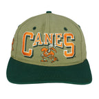 NCAA (TOW) - Miami Hurricanes Canes Snapback 1990s OSFA Vintage Retro