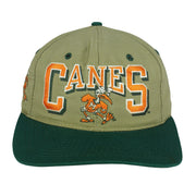 NCAA (TOW) - Miami Hurricanes Canes Snapback 1990s OSFA Vintage Retro