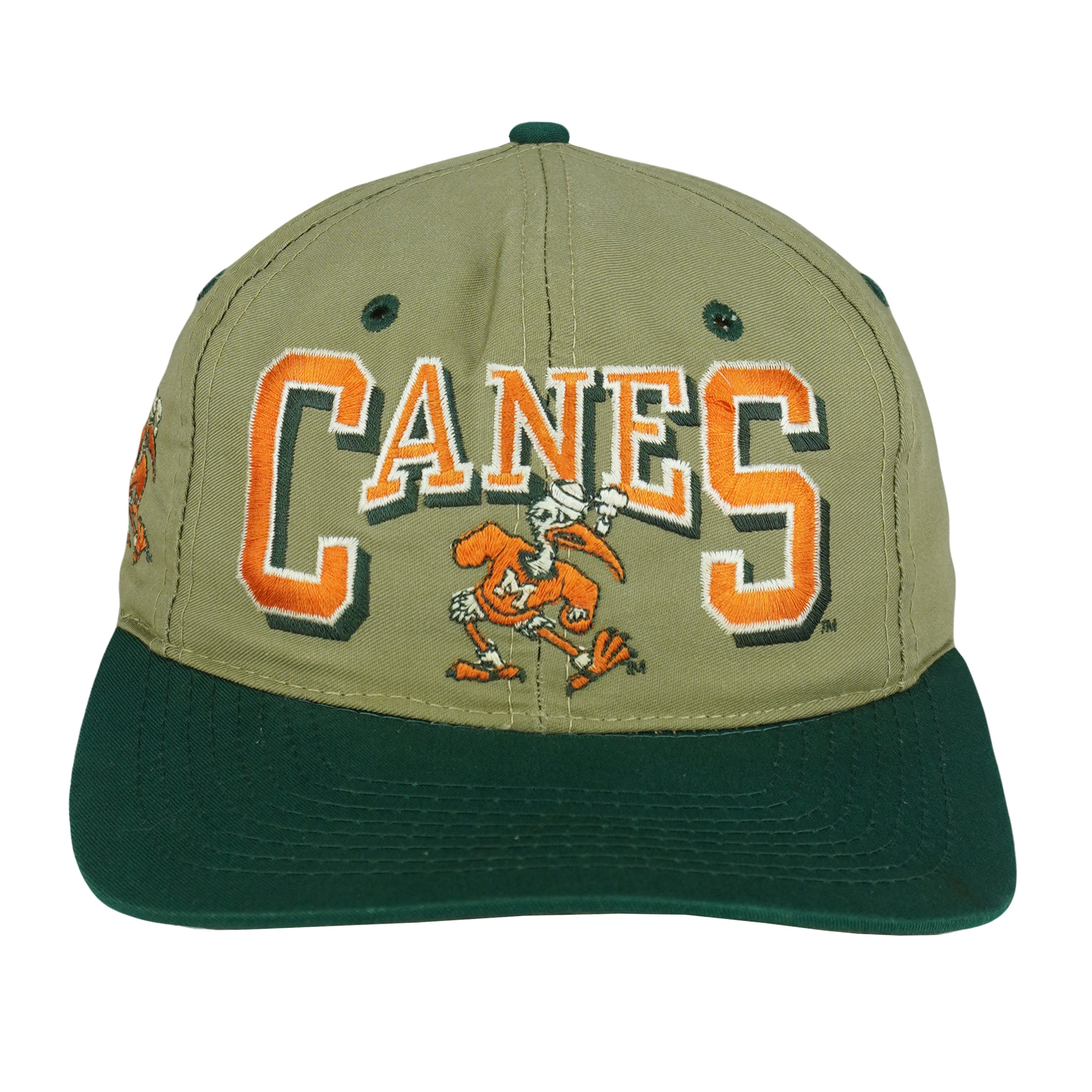 NCAA (TOW) - Miami Hurricanes Canes Snapback 1990s OSFA Vintage Retro