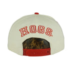 NCAA - Arkansas Razorbacks Snapback Hat 1990s OSFA Vintage Retro