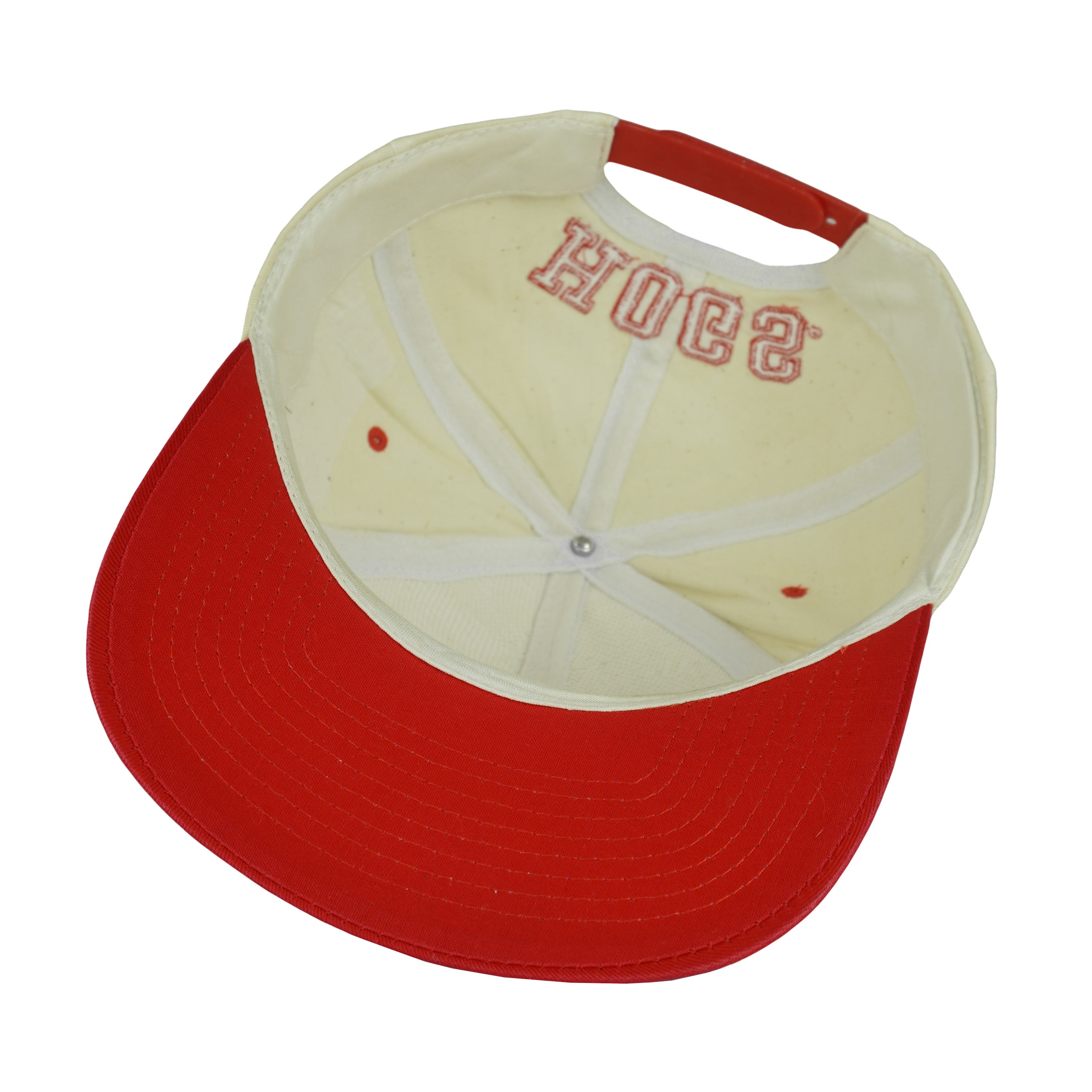 NCAA - Arkansas Razorbacks Snapback Hat 1990s OSFA Vintage Retro