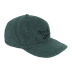 Reebok - Grey Fleece Fitted Hat 1990s Vintage Retro