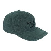 Reebok - Grey Fleece Fitted Hat 1990s Vintage Retro