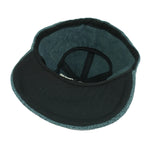 Reebok - Grey Fleece Fitted Hat 1990s Vintage Retro