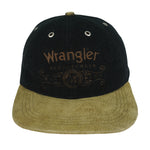 Wrangler - Western Wear Spell-Out Strapback Hat 1990s OSFA