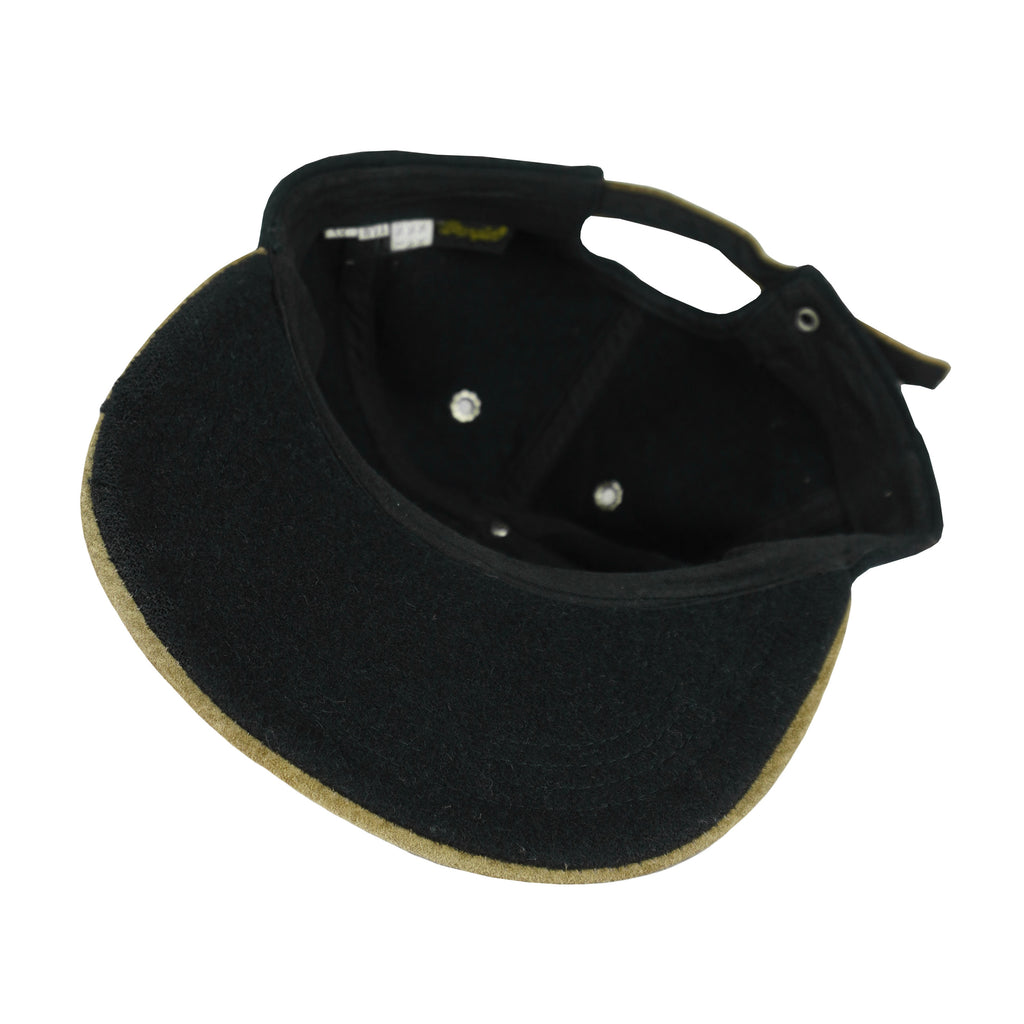 Wrangler - Westernwear Spell-Out Strapback Hat 1990s OSFA Vintage Retro