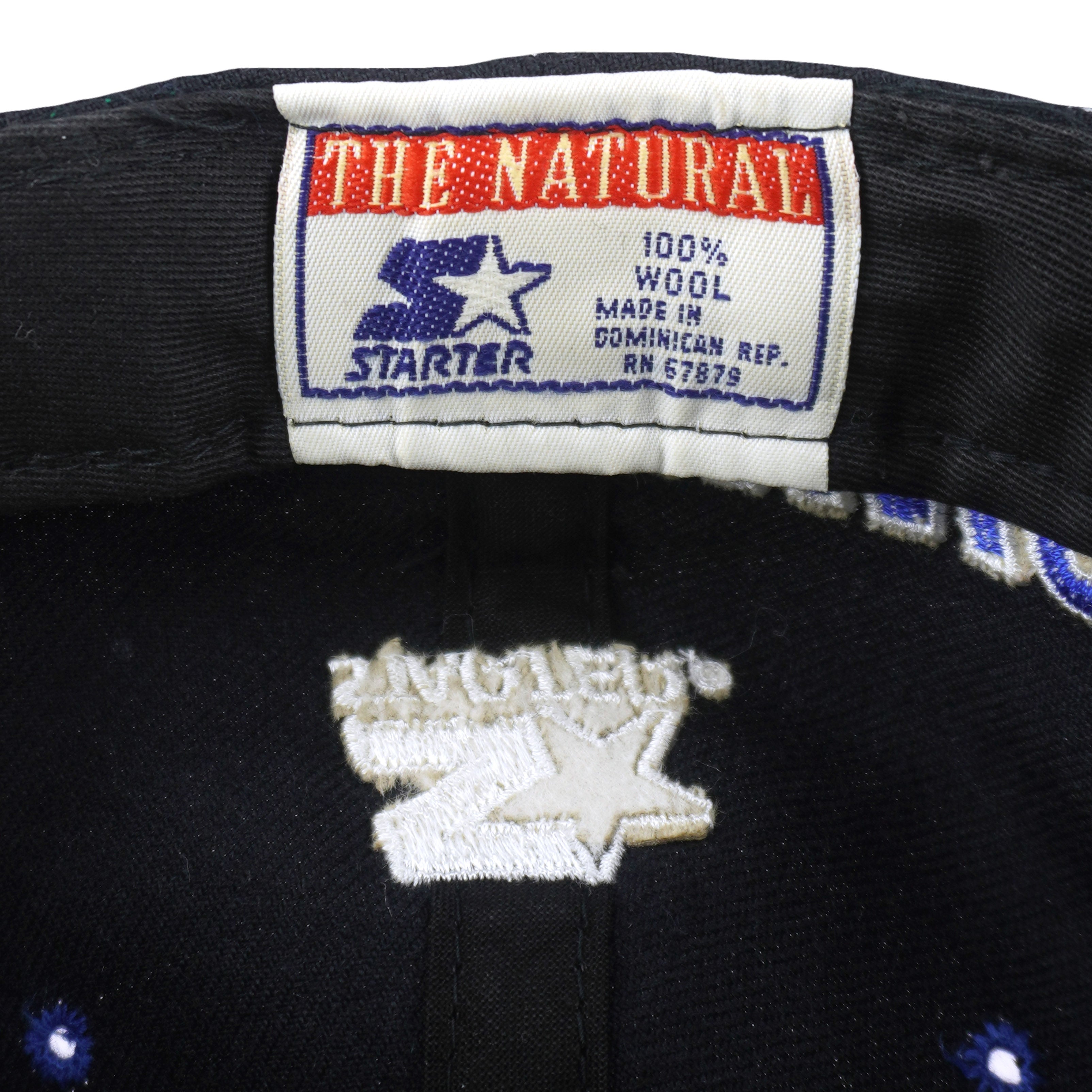 Starter (NHL) - Tampa Bay Lightning Fitted Hat 1990s OSFA Vintage Retro Hockey