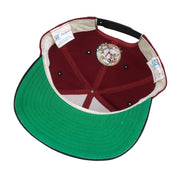 Vintage NCAA (The Game) - Florida State University Snapback Hat 1990s OSFA in black and red and yellow