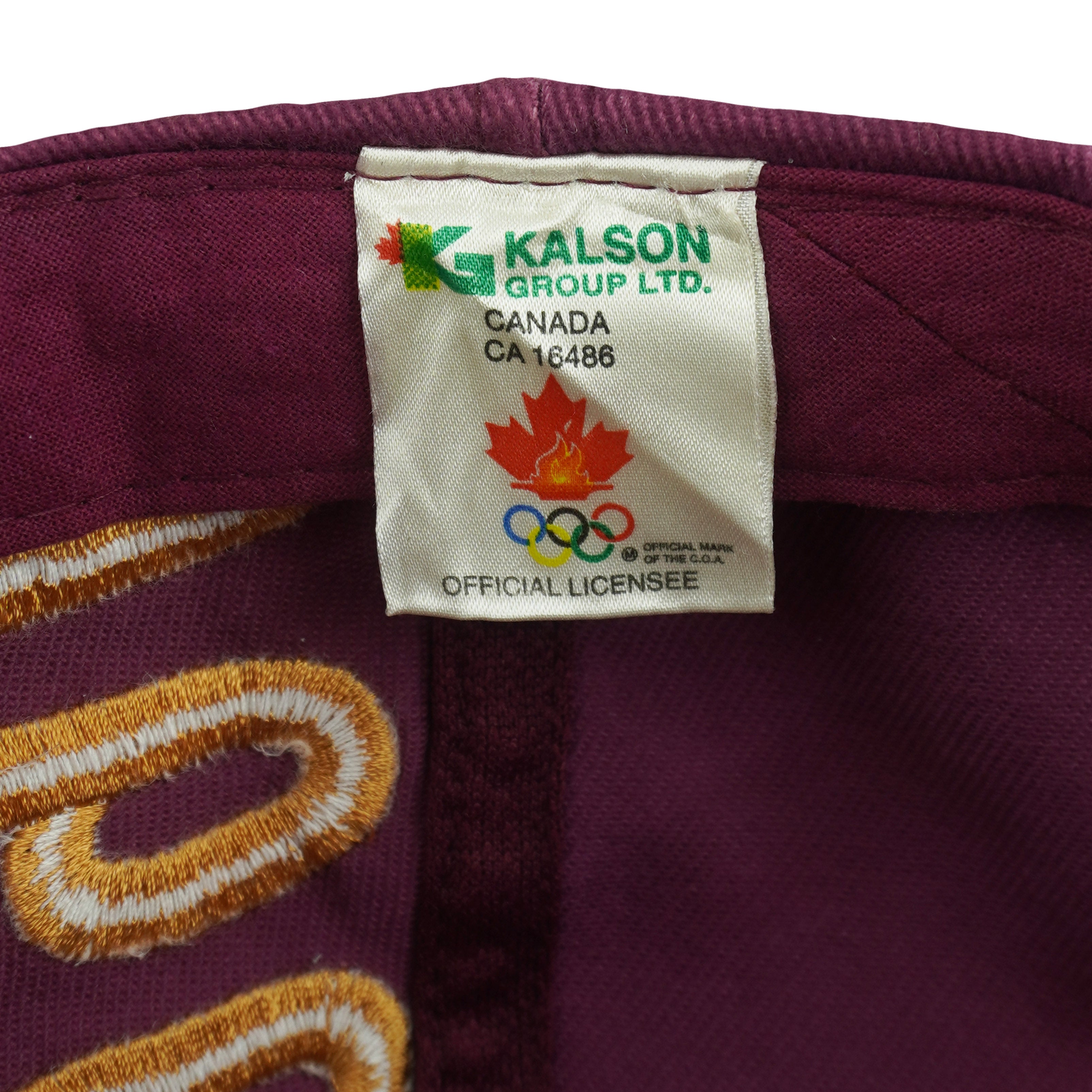 Vintage (GKA KALSON) - Atlanta Olympics Strapback Hat 1996 OSFA Vintage Retro