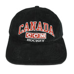 Vintage (#1 Apparel) - Canada Hockey Embroidered Snapback Hat 1990s OSFA