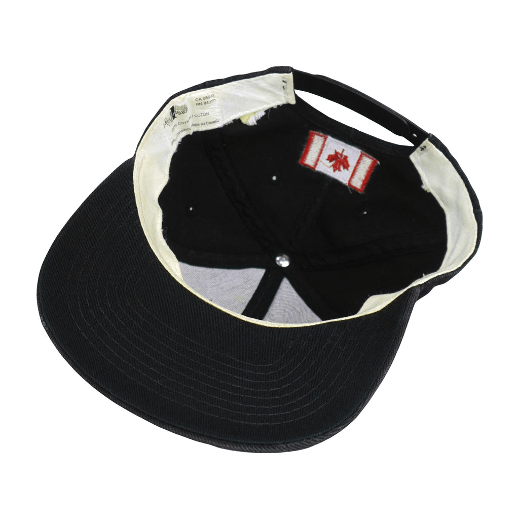 Vintage (#1 Apparel) - Canada Hockey Embroidered Snapback Hat 2000s OSFA Vintage Retro