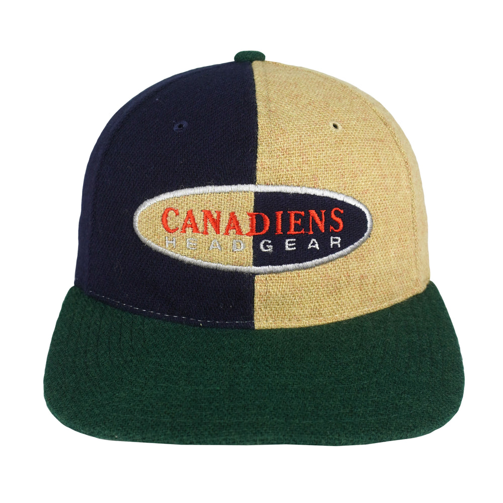 Champion - Canadiens Head Gear Strapback Hat 1990s OSFA Vintage Retro