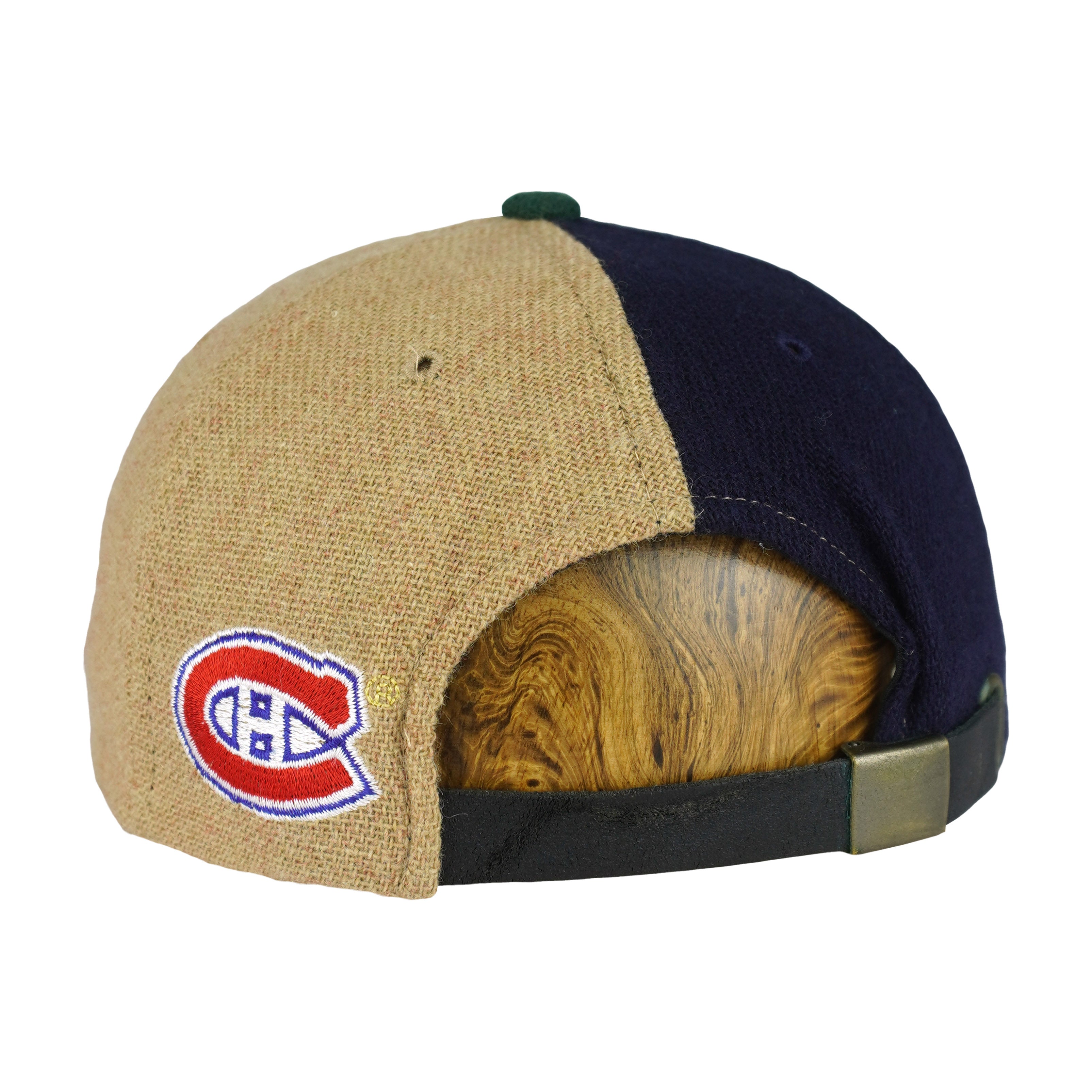 Champion - Canadiens Head Gear Strapback Hat 1990s OSFA Vintage Retro