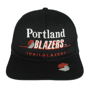 NBA (Twins) - Portland Blazers Snapback Hat 1990s OSFA Vintage Retro Basketball 