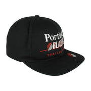 NBA (Twins) - Portland Blazers Snapback Hat 1990s OSFA Vintage Retro Basketball 
