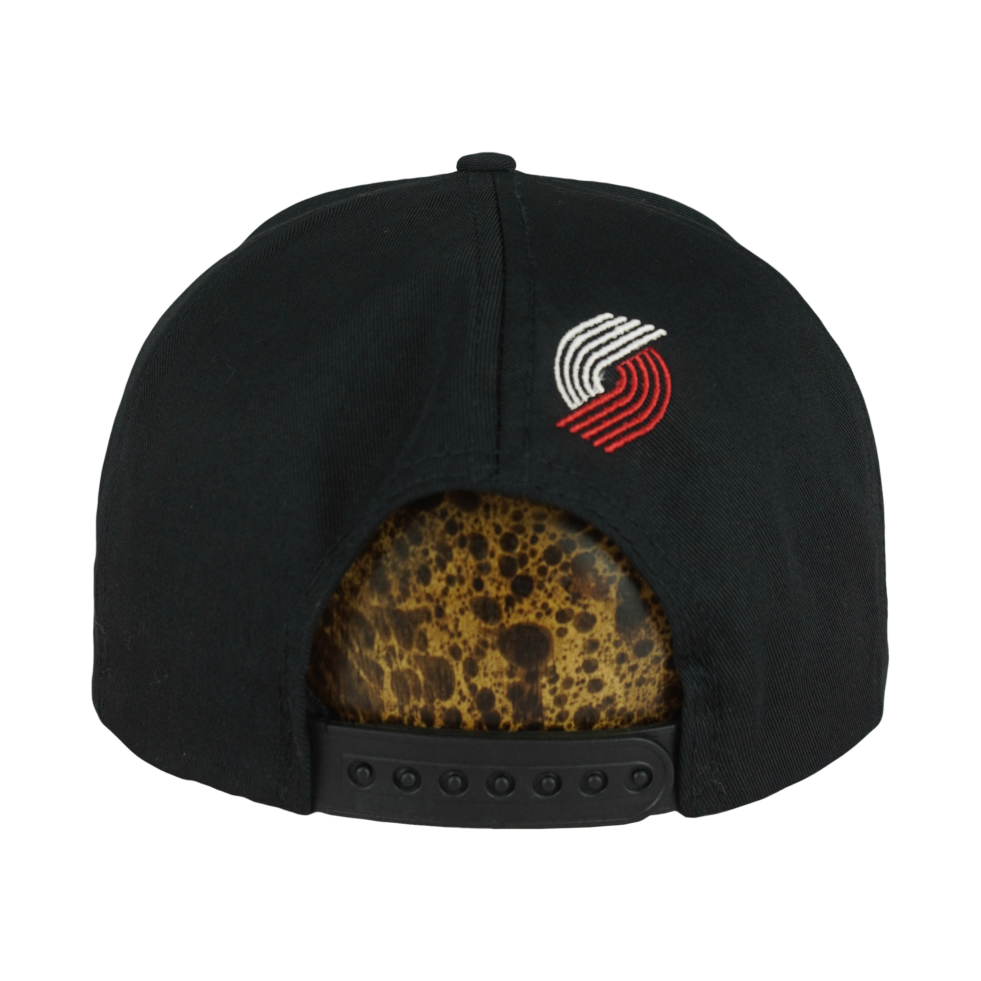 NBA (Twins) - Portland Blazers Snapback Hat 1990s OSFA Vintage Retro Basketball 