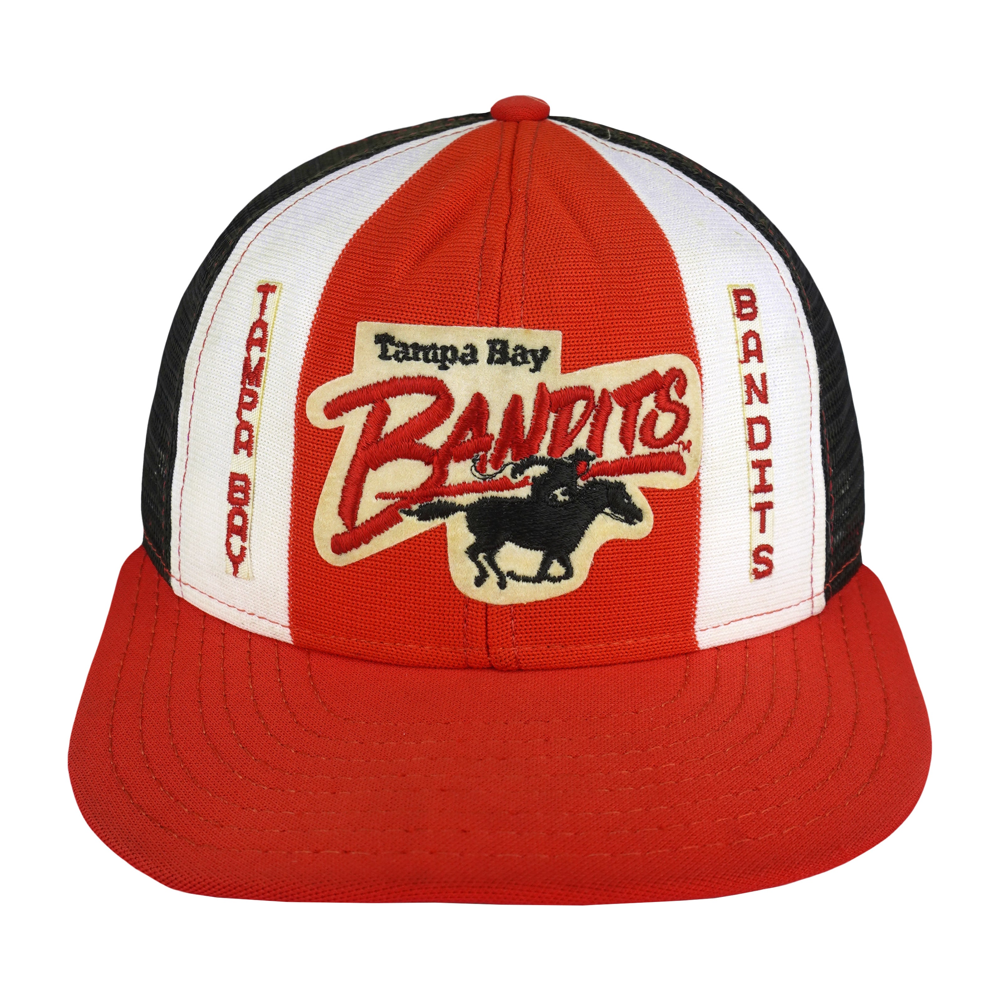 Vintage (AJD) - Tampa Bay Bandits Trucker Hat 1990s OSFA Vintage Retro