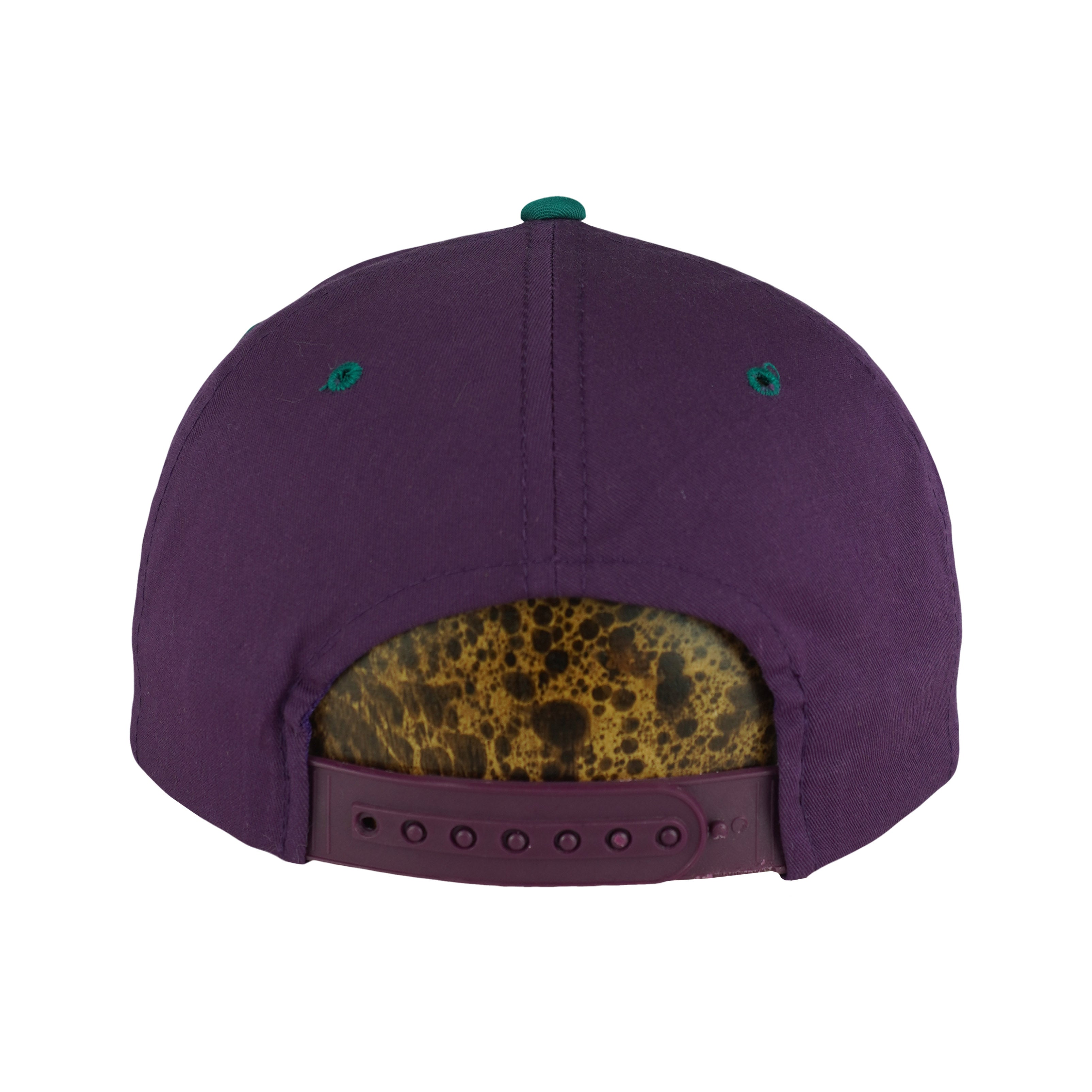 NHL (Annco) - Mighty Ducks Embroidered Snapback Hat 1990s OSFA Vintage Retro Hockey