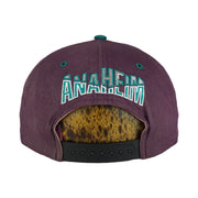 NHL - Mighty Ducks Embroidered Snapback Hat 1990s OSFA Vintage Retro Hockey