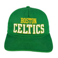 NBA (The Sideliner) - Boston Celtics Big Spell-Out Snapback Hat 1990s OSFA Vintage Retro Basketball