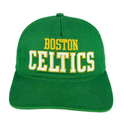 NBA (The Sideliner) - Boston Celtics Big Spell-Out Snapback Hat 1990s OSFA Vintage Retro Basketball