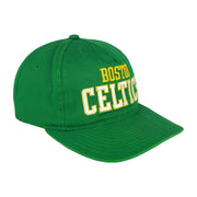 NBA (The Sideliner) - Boston Celtics Big Spell-Out Snapback Hat 1990s OSFA Vintage Retro Basketball