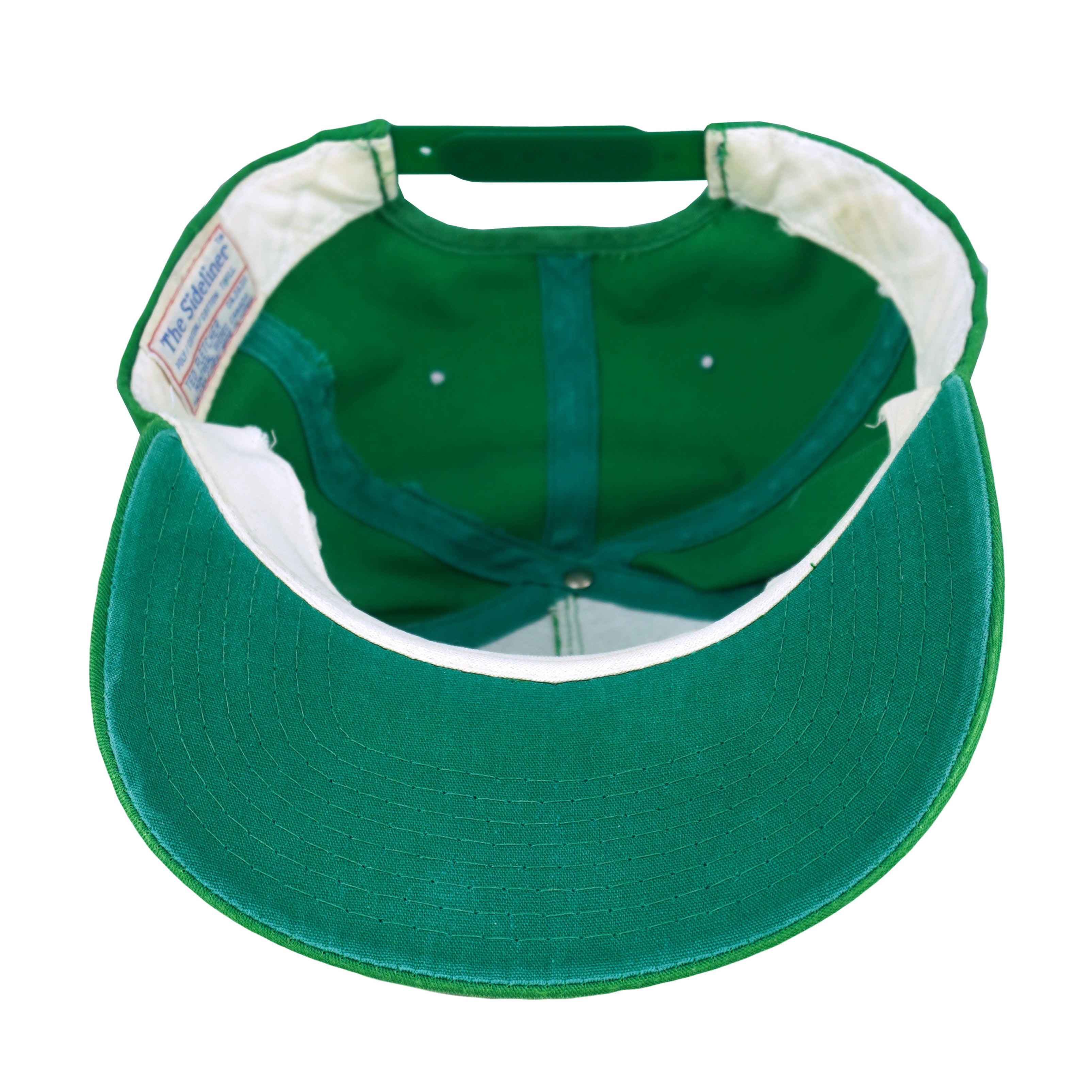 NBA (The Sideliner) - Boston Celtics Big Spell-Out Snapback Hat 1990s OSFA Vintage Retro Basketball