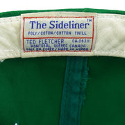 NBA (The Sideliner) - Boston Celtics Big Spell-Out Snapback Hat 1990s OSFA Vintage Retro Basketball