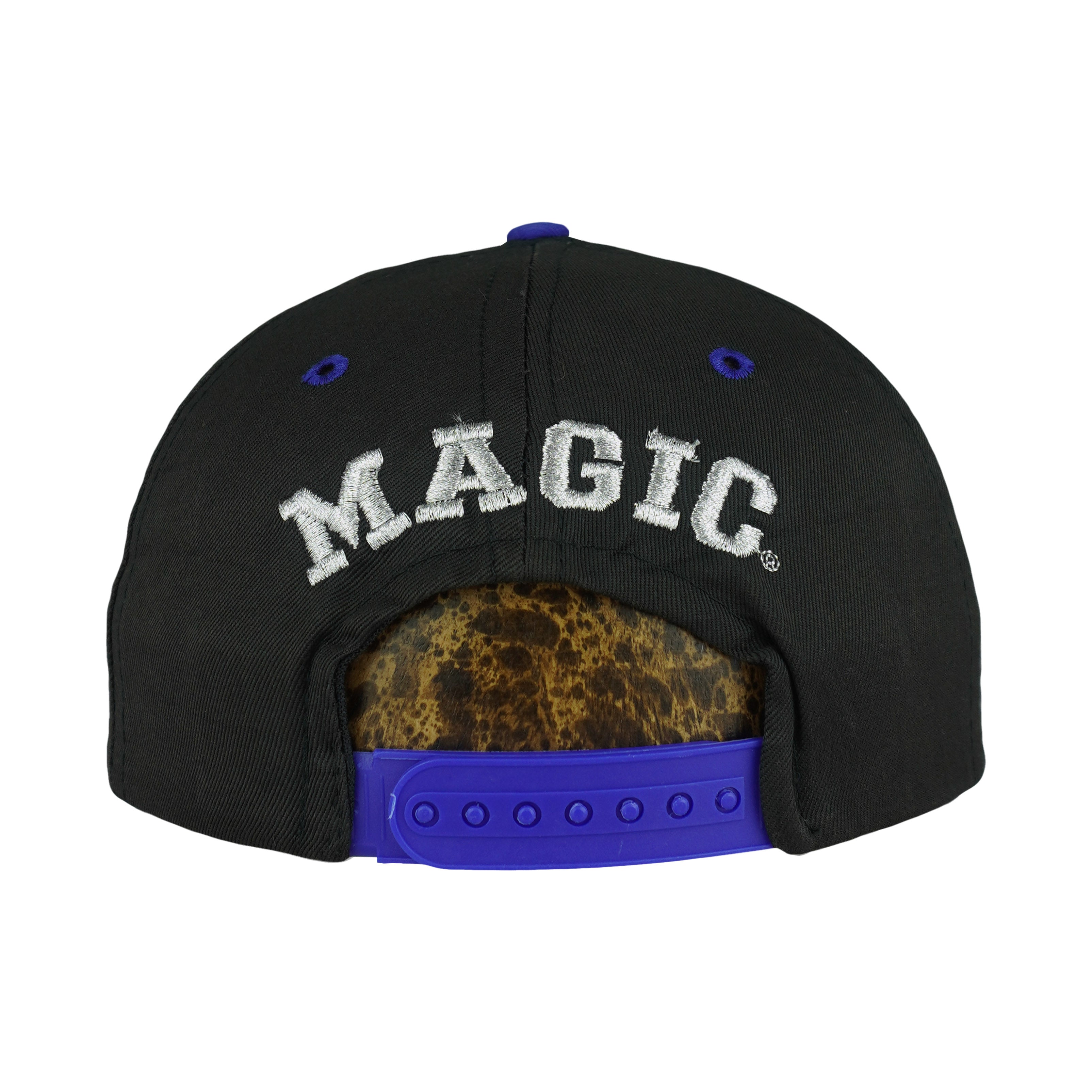 NBA (Competitor) - Orlando Magic Snapback Hat 1990s OSFA Vintage Retro Basketball