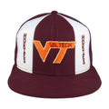NCAA (AJD) - Virginia Tech Hokies VT Snapback Trucker Hat 1990s OSFA Vintage Retro