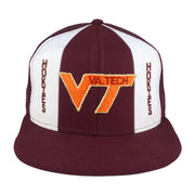 NCAA (AJD) - Virginia Tech Hokies VT Snapback Trucker Hat 1990s OSFA Vintage Retro