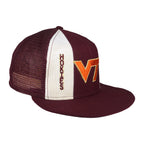 NCAA (AJD) - Virginia Tech Hokies VT Snapback Trucker Hat 1990s OSFA Vintage Retro