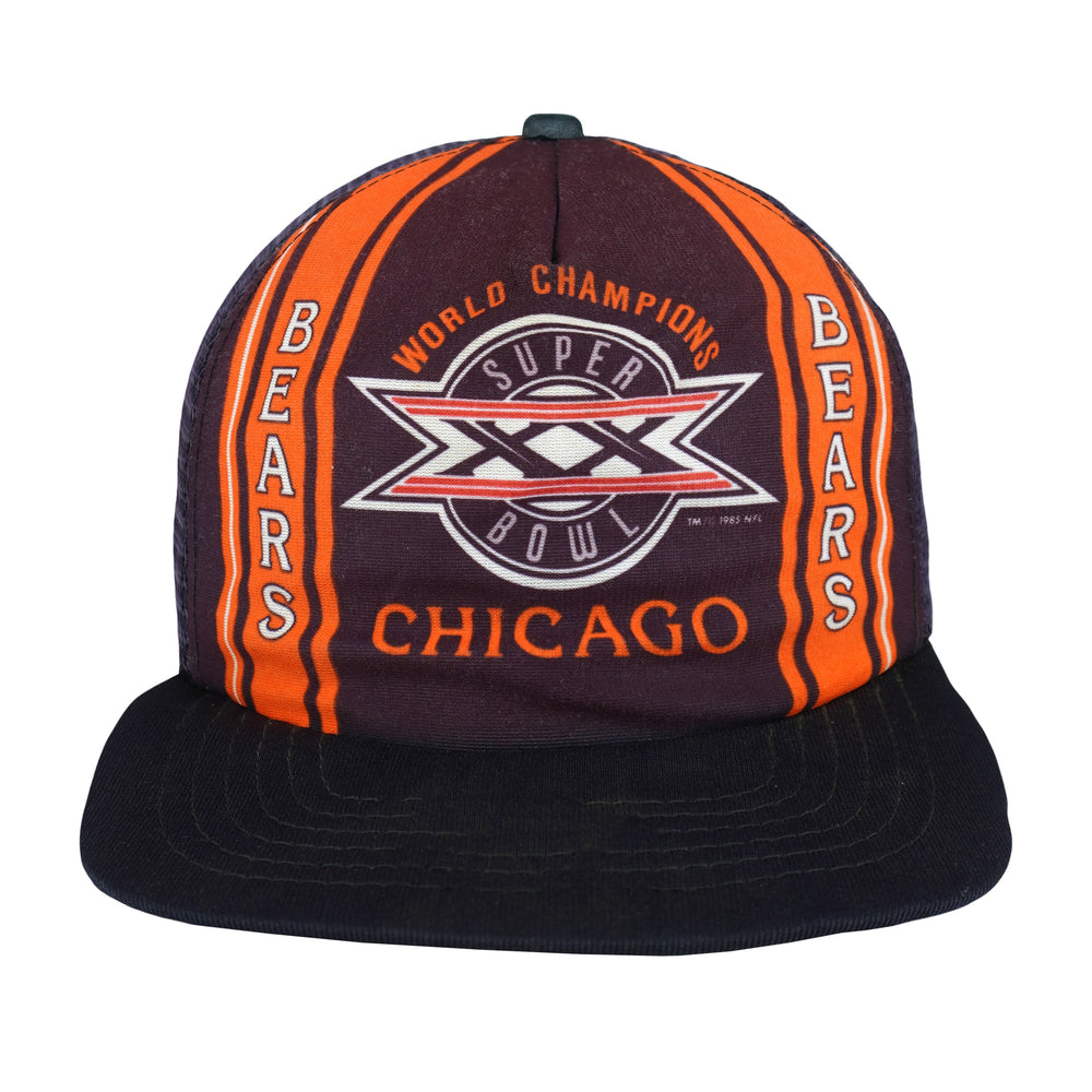 NFL (NewEra) - Chicago Bears Super Bowl Champions Trucker Hat 1985 OSFA Vintage Retro Football