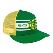 NCAA (AJD) - Notre Dame Fighting Irish Mesh Snapback Hat 1990s OSFA Vintage Retro