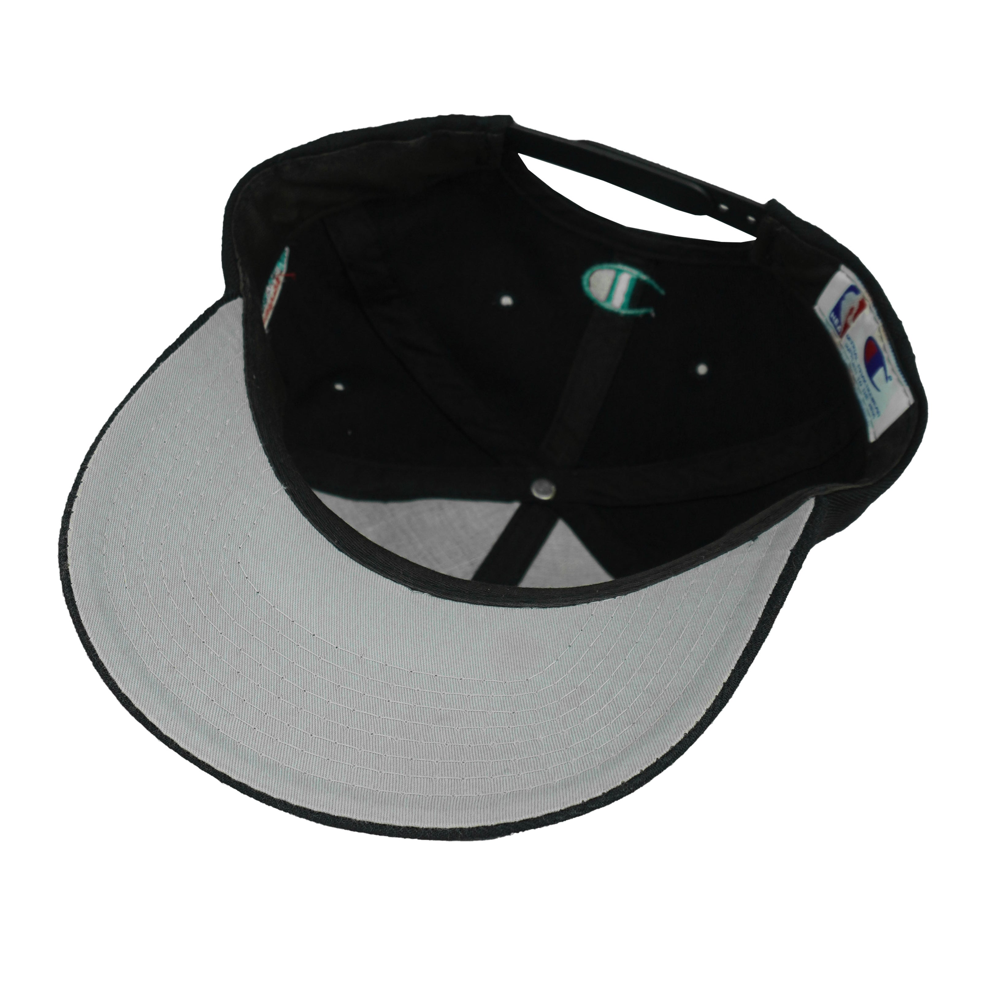 Champion (NBA) - Vancouver Grizzlies Adjustable Hat 1990s OSFA Vintage Retro Basketball