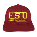 NCAA (The Game) - Red FSU Florida State University Snapback Hat 1990s OSFA Vintage Retro