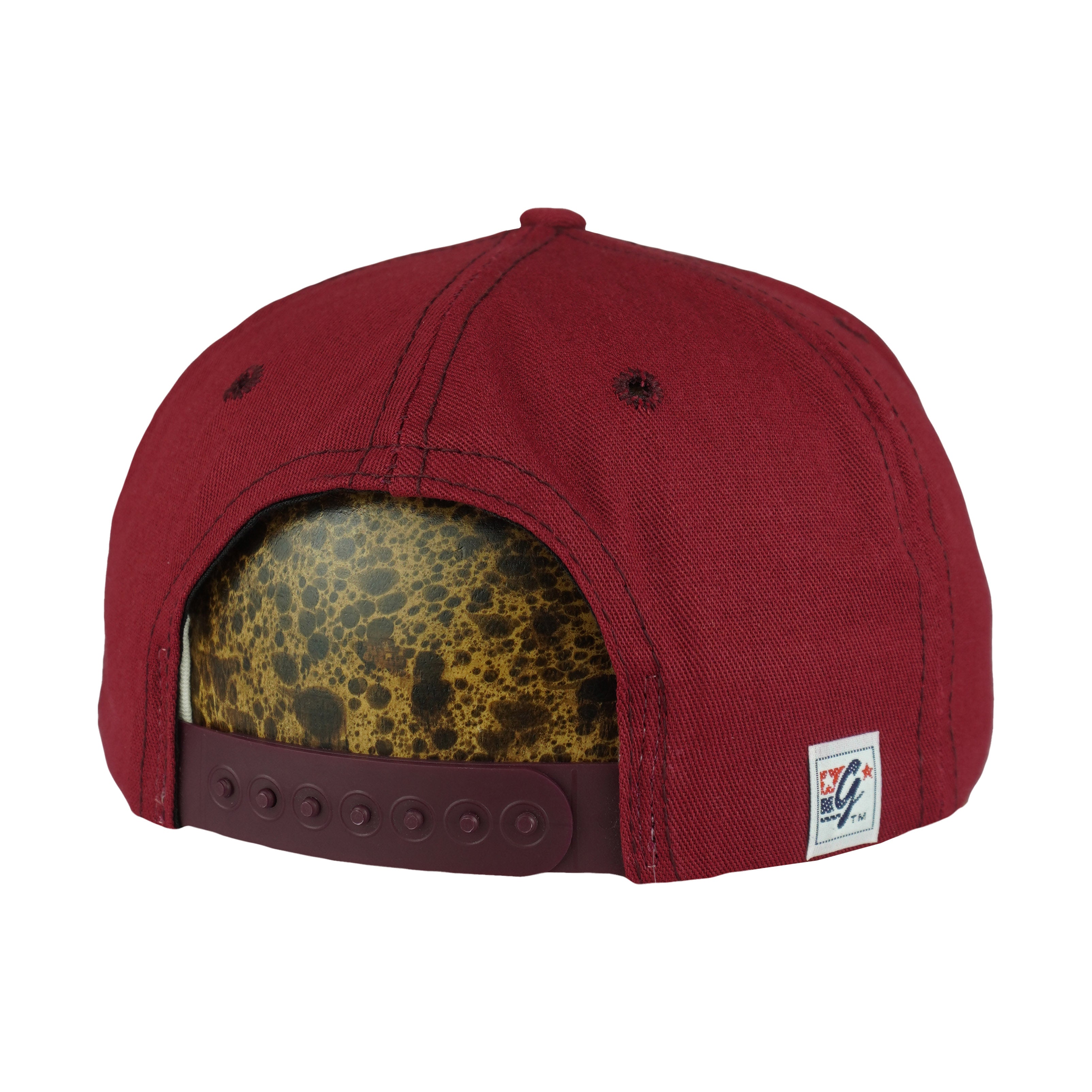 NCAA (The Game) - Red FSU Florida State University Snapback Hat 1990s OSFA Vintage Retro