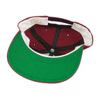 NCAA (The Game) - Red FSU Florida State University Snapback Hat 1990s OSFA Vintage Retro