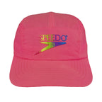 Vintage Speedo - Pink Spell-Out Strapback Hat 1990s OSFA