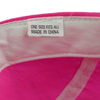 Vintage Speedo - Pink Spell-Out Strapback Hat 1990s OSFA