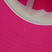 Vintage Speedo - Pink Spell-Out Strapback Hat 1990s OSFA