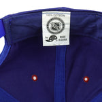 NHL (AJD) - New York Rangers Embroidered Snapback Hat 1990s OSFA Vintage Retro Hockey