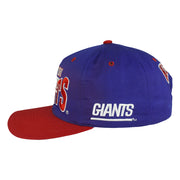 NFL (G cap) - New York Giants Embroidered Snapback Hat 1990s OSFA Vintage Retro Football