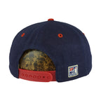 MLB (The Game) - Atlanta Braves Spell-Out Snapback Hat 1990s OSFA Vintage Retro Baseball