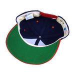 MLB (The Game) - Atlanta Braves Spell-Out Snapback Hat 1990s OSFA Vintage Retro Baseball