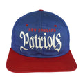 NFL - New England Patriots Embroidered Snapback Hat 1990s OSFA Vintage Retro Football