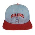 Vintage NFL (Drew Pearson) - Houston Oilers Snapback Hat 1990 OSFA in blue